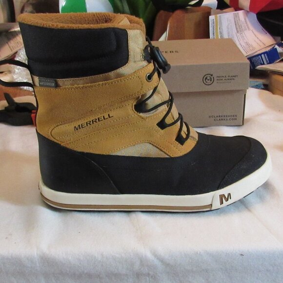 Merrell Snowbank 2 Waterproof Boots Size 5 M Lace-up, ThermoChill Cushioned EUC main image 6